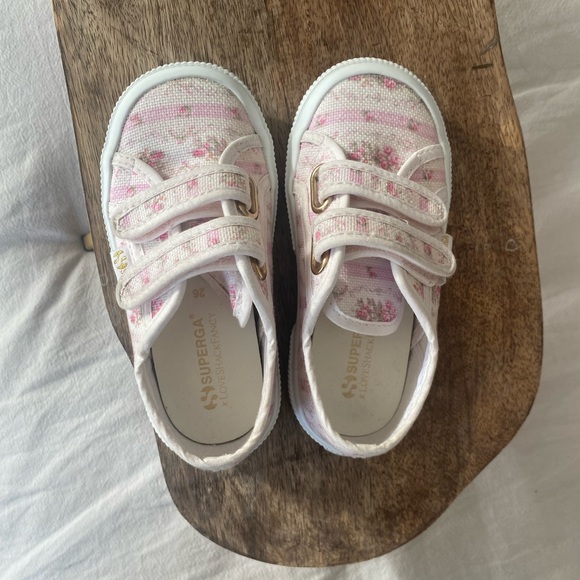 Superga Floral Toddler Sneakers - Picture 2 of 8
